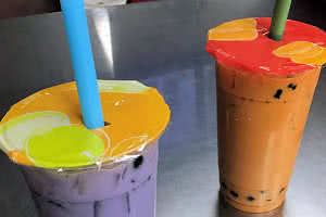 Mango and Taro Smoothies