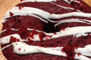 Red Velvet Protein Donut