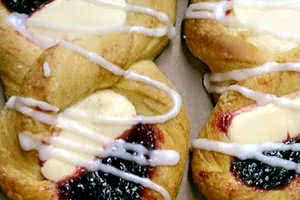 Raspberry Cheese Danish