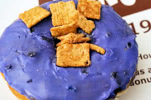 Blueberry Toast Crunch Donut