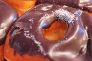 Chocolate Iced Yeast Donut