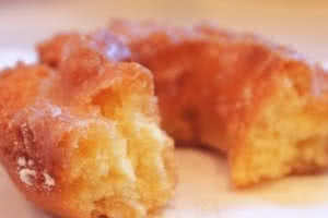 Glazed Old-Fashioned Donut