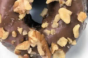 Chocolate Pecan Donut