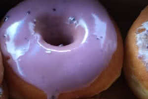 Blueberry Glazed Donut