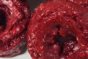 Red Velvet Cake Donuts