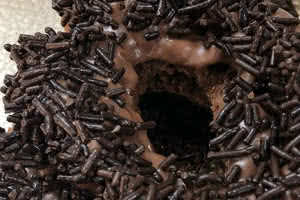 Triple Chocolate Old-Fashioned Donut