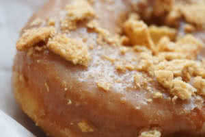 French Toast Vegan Donut