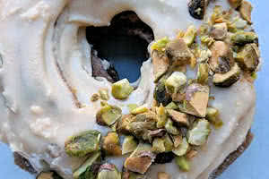 Earl Grey Pistachio Donut