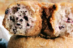 Blueberry Cake Donut