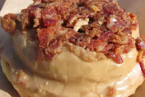 Maple Bacon Bits Donut