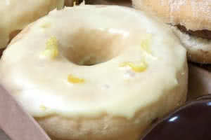 Meyer Lemon Vegan Donut