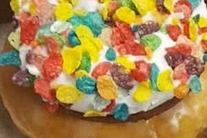 Fruity Pebbles Donut