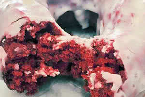 Red Velvet Cake Kosher Donut