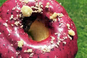 Blueberry Crumble Donut