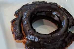 Old-Fashioned Chocolate Glaze Donut