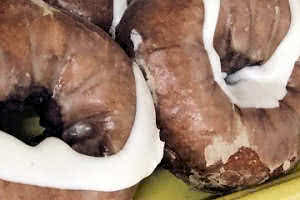 Pumpkin Cake Glazed Donuts