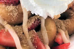 Strawberry Pie Mini Donuts