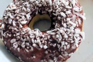 Chocolate Coconut Donut