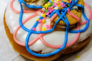 Birthday Cake Donut