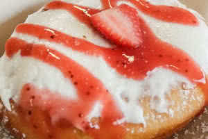 Strawberry Cream Cheese Donut