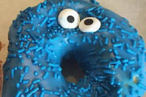 Cookie Monster Donut