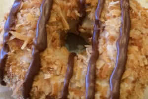 Girl Scout Cookie Donut