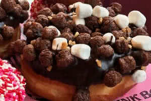 Rocky Road Cereal Donut